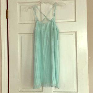 BCBG Generation Strappy Pleated Dress